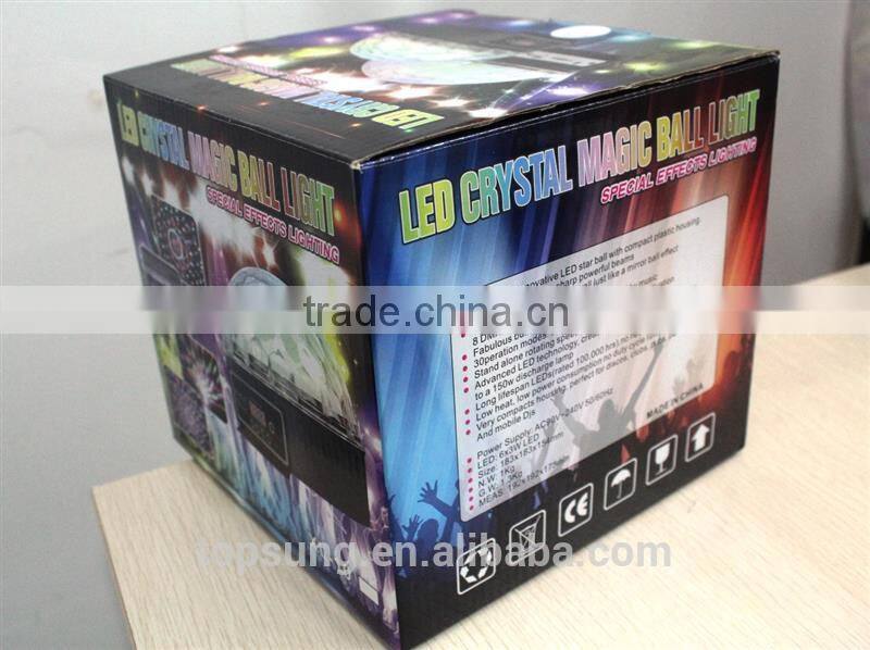 magic rgb discoteca support mp3 sd/tf card
