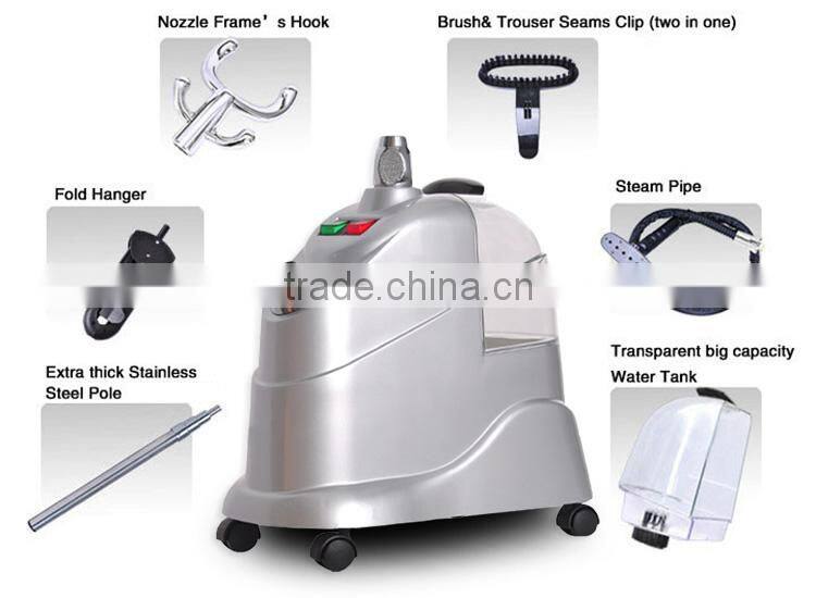 LT-8 Silver power 2200W high quality new design competive price garment steamer
