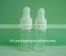 Glass bottle with dropper 5ml,printing&coating&frosting