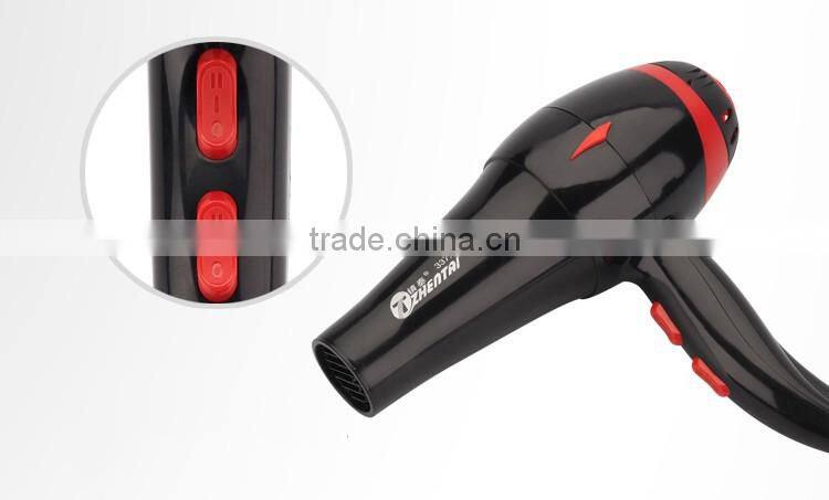 China Supplier High Temperature 2100W AC Motor Professional Hair Dryer With Diffuser
