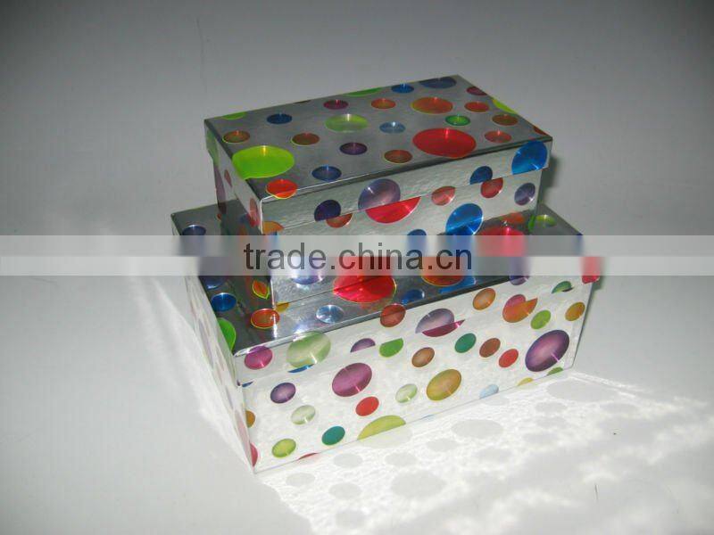 PET Holo Lens Designed Gift Box