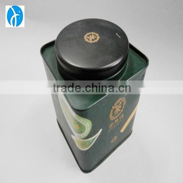 OEM square tea empty metal tin cans wholesale