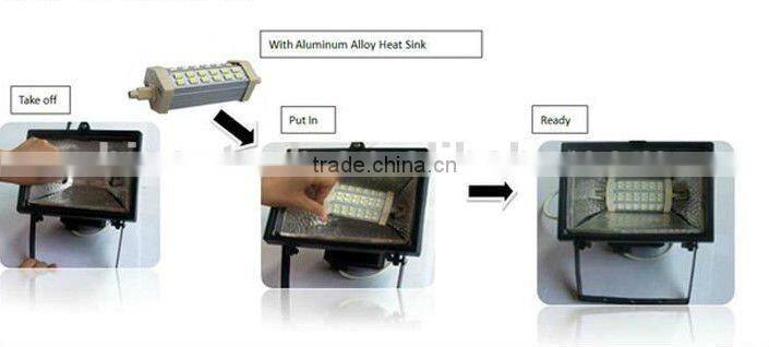Hot selling CE and RoHS led energiesparlampe r7s