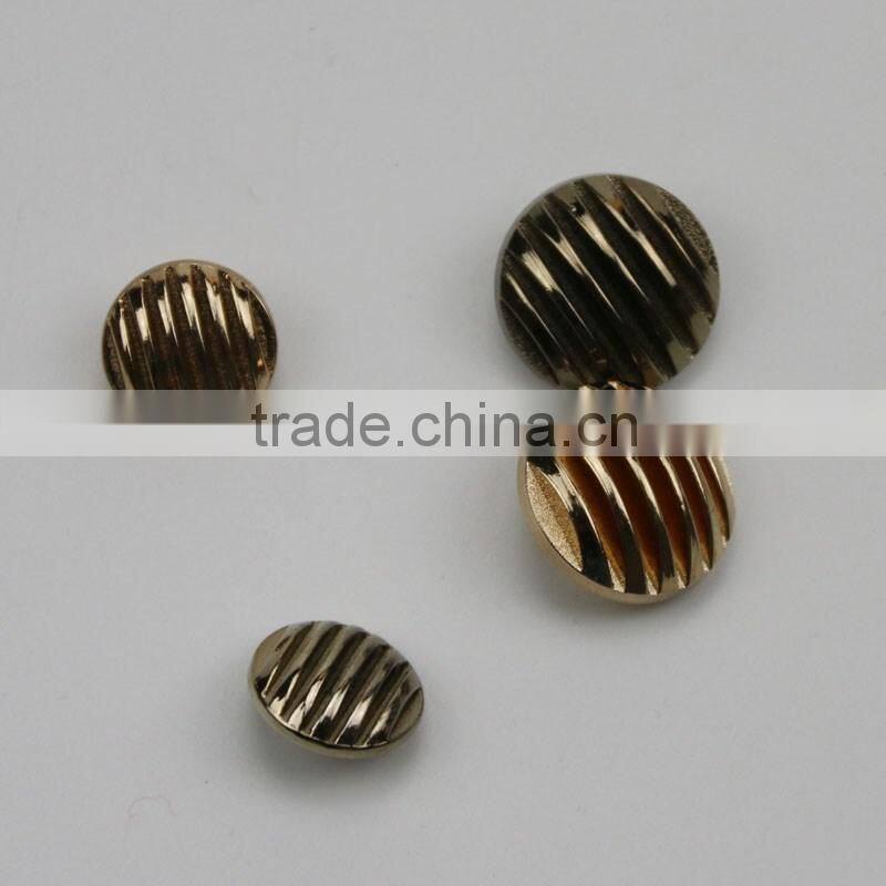 designer coat metal button for jean leather winter garment metal button for man and woman