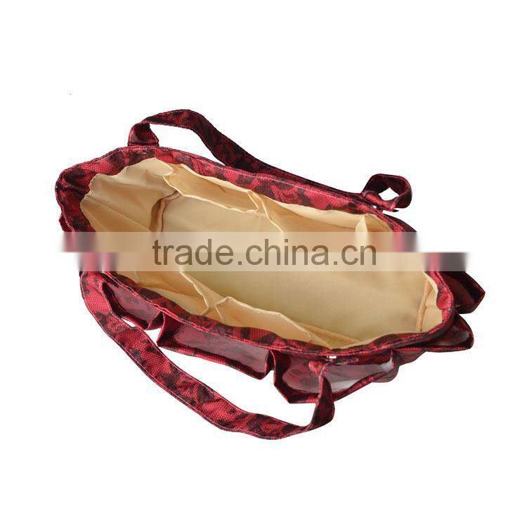 Bag in Bag multifunctional polyester accessories organizer case polyester travel cosmetic bag