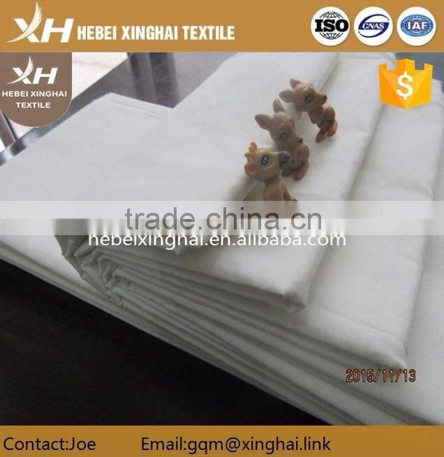 woven technics plain style 80/20 poly cotton pocket lining fabric apparel textiles grey fabric