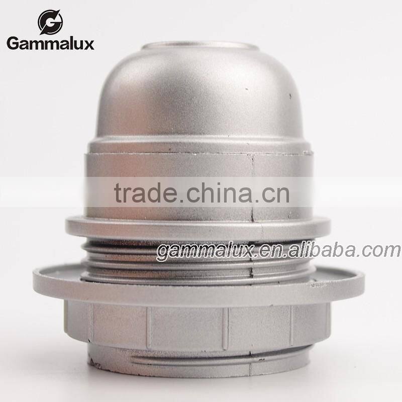 E27 Silver Bakelite Lamp Holder/ E27 Half Threaded Body Bakelite Lamp Holder/Good Quality