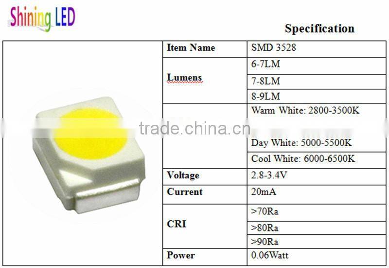 Made in China 0.06w Natural White SMD 3528 led strip