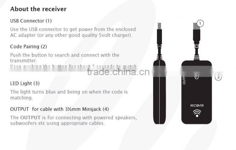 HiFi Wireless computer audio for home usage