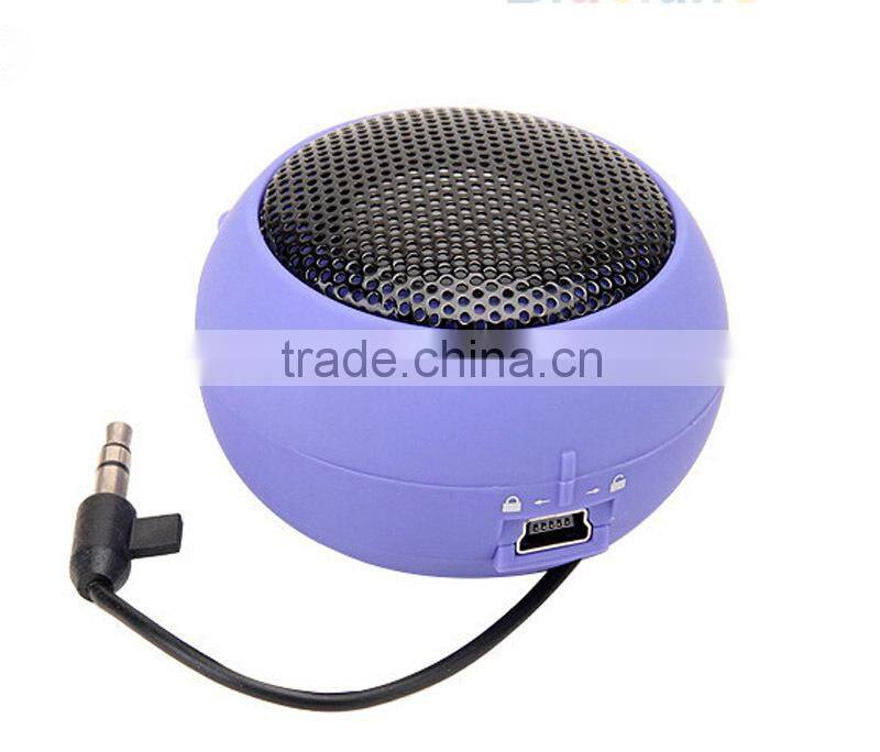 Mini Hamburger gift hamburger speaker for pc mp3 mobile phone