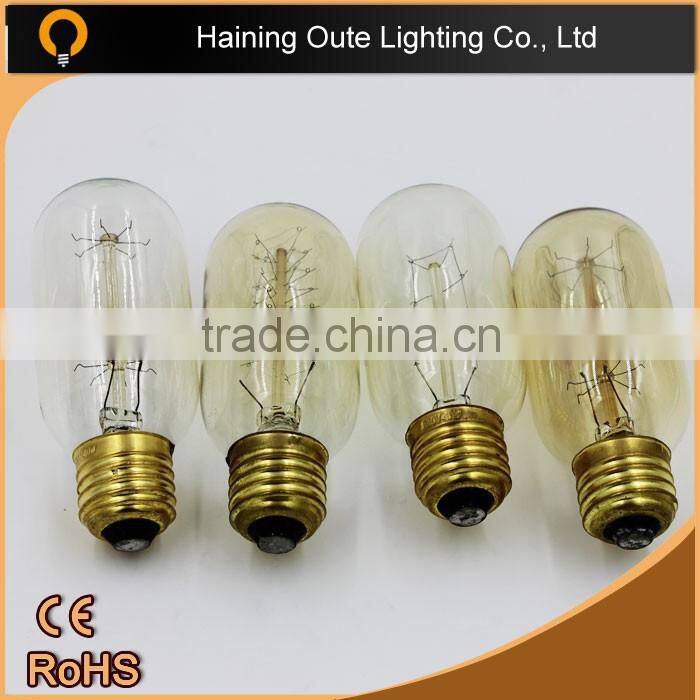 Antique light A60/G80/G95/G125/ST64/T30/T45/B53/B75/T85 Antique Vintage Ediso Decoration Edison Bulb New e27 40w edison bulb