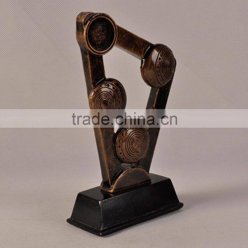 New custom resin trophy cup for wholesale