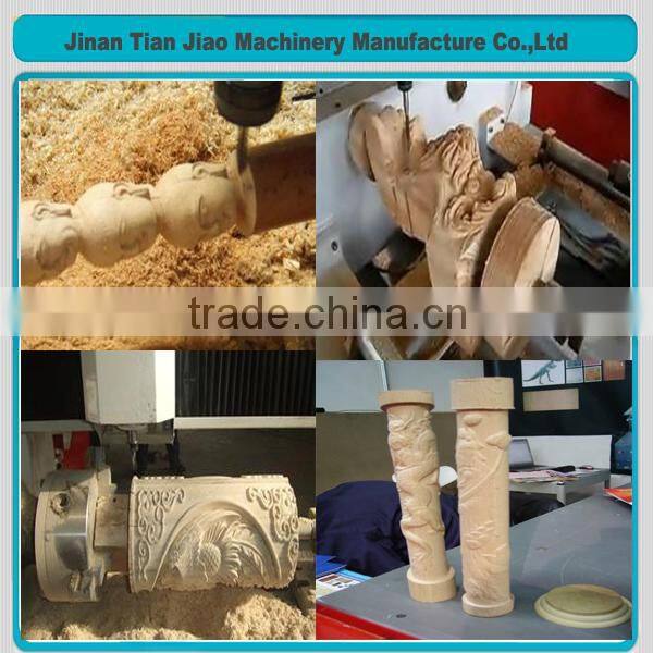 wood cabinet cnc woodworking machine double head stepper motor TJ1325