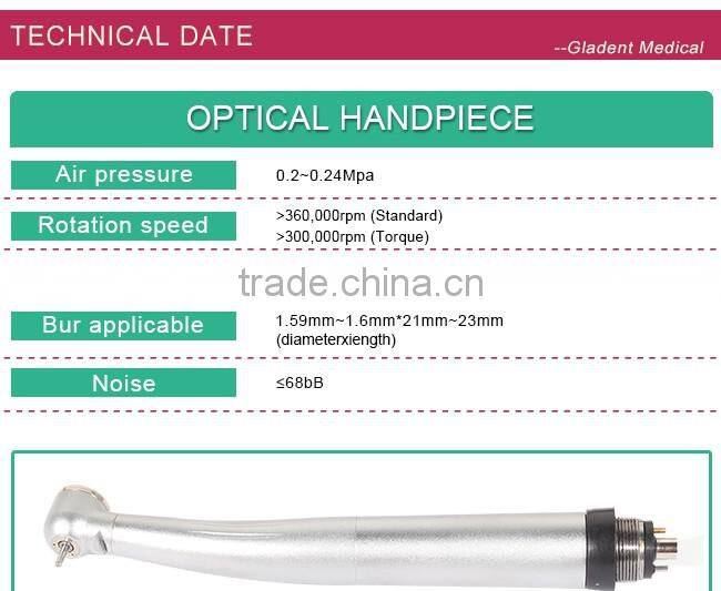 wholesale cheap high speed fiber optic dental handpiece