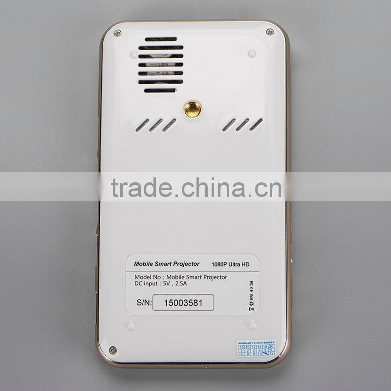 2016 Lowest price mini projector pico mobile phone projector android projector 1080p
