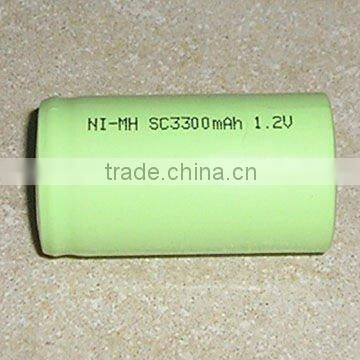 nimh sc 1.2v battery