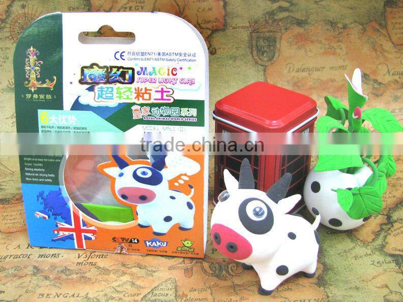 DIY super light clay for kids non-toxic new air dry clay