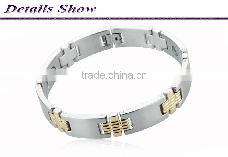 2014 Hot Selling Waterproof Titanium 4 in 1 Magic Magnetic Bracelet