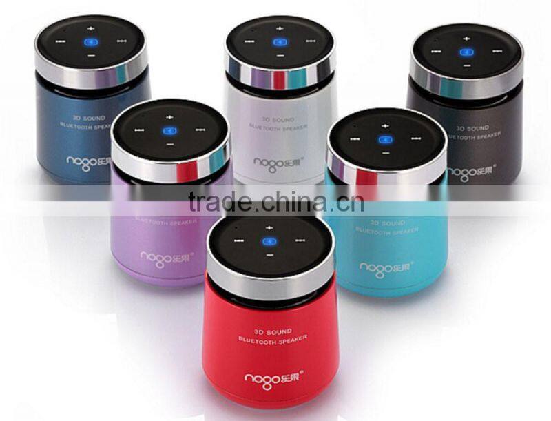 Nogo B6500 Jan Love 3D Sound Bluetooth 4.0 Speakers and Speakerphones Mini Speaker Subwoofer