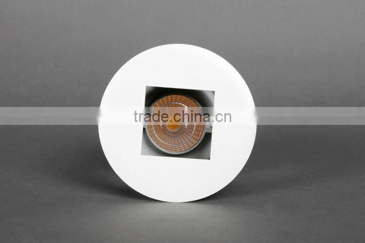 10W 9W COB LED downlight Wall Washer with linear or square hole reflector