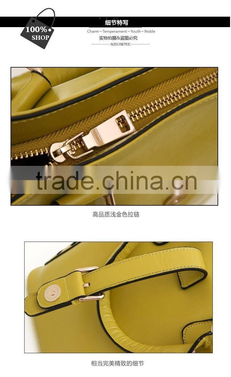 2016 new style daily handbags for girls genuine leather women tote handbags