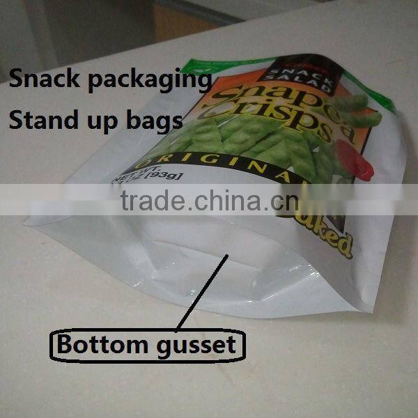 Custom printed Plastic food packaging bag