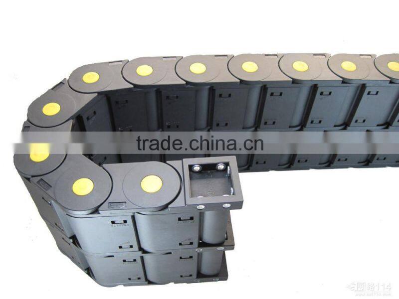CNC machine wholesale 45mm plastic coated drag chain
