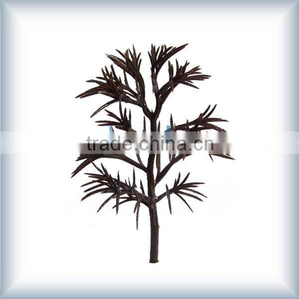 Brown model tree arm,architectural model tree, tree trunk, T009-80plastic model tree, miniature cale model tree
