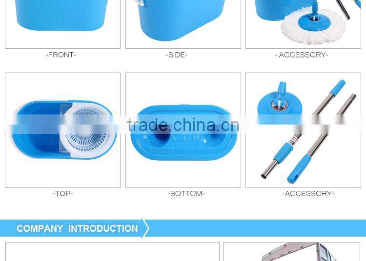 360 heavy duty cleaning wringer swivel mop and washing sink bucket