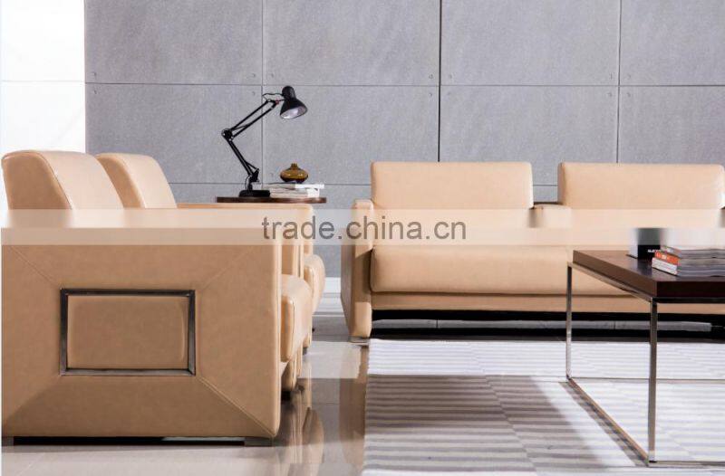 Guangzhou furniture leader sofa modern office sofa set design