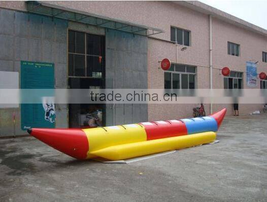 8 seats inflatable banana boat inflatable water games