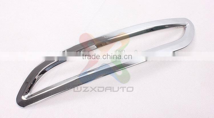 Chrome Rear Tail Fog Light Lamp Cover Trim 2pcs REAR FOG LAMP COVER FOR AVANTE 2012-2013