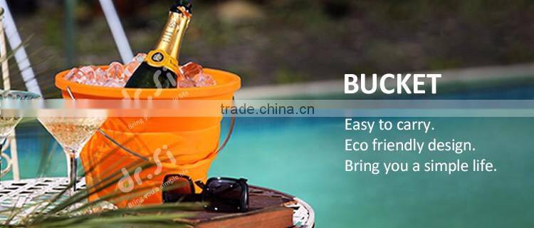 Kitchenware Fashion Design Durable Silicone Mop pail for Cleaning