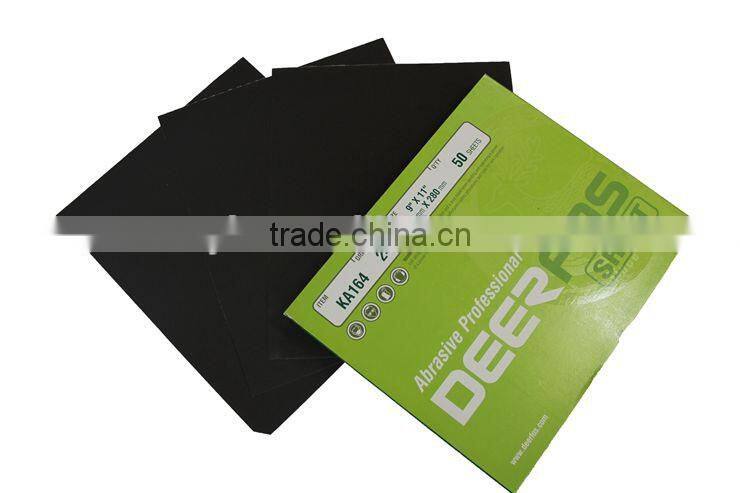 Silicon Carbide Sandpaper for wood working