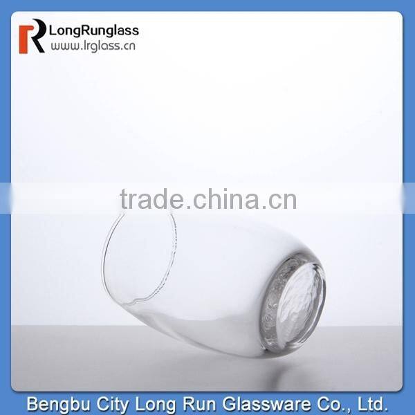 LongRun Stemless Wine Glasses, Set of 4,16 ounce