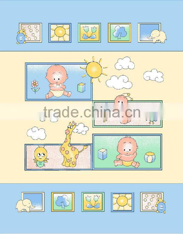 Screen Printed Baby Blankets China Wholesale