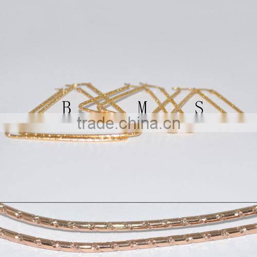 Wholesale Stainless Steel Fashion Rose Gold Earring BE20011