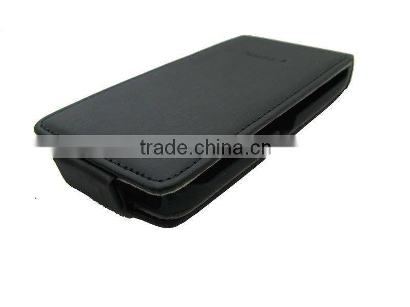 Hot selling For Nokia E7 Case PU leather case,up and down opening case