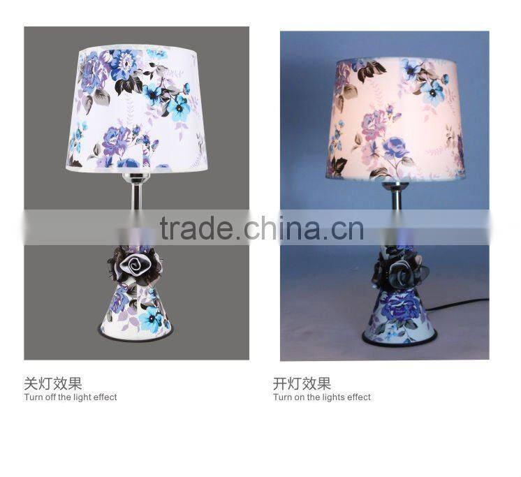 High quality leather table lamp