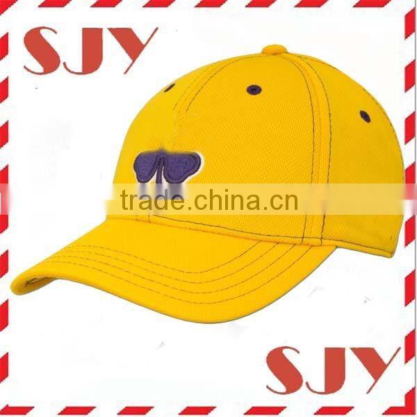 High quality custom made unique pure cotton golf hats cap