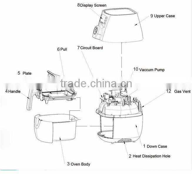 High quality MINI 3D Sublimation Vacuum Machine for Cell Phone cover/Mugs Heat Press Machine