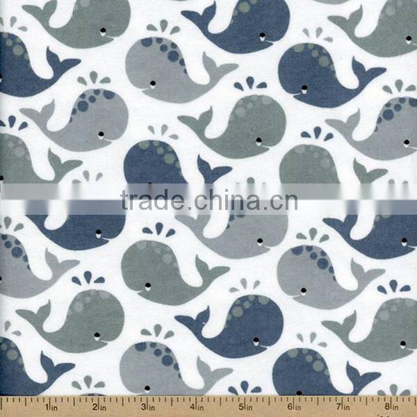 printed flannel fabric, flannel fabric for baby, 20s*10s 40*42 100% cotton flannel, one side flannel for baby sleeping bag