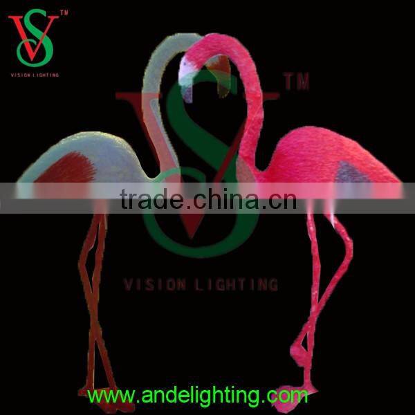3D flamingo light animal led decoration
