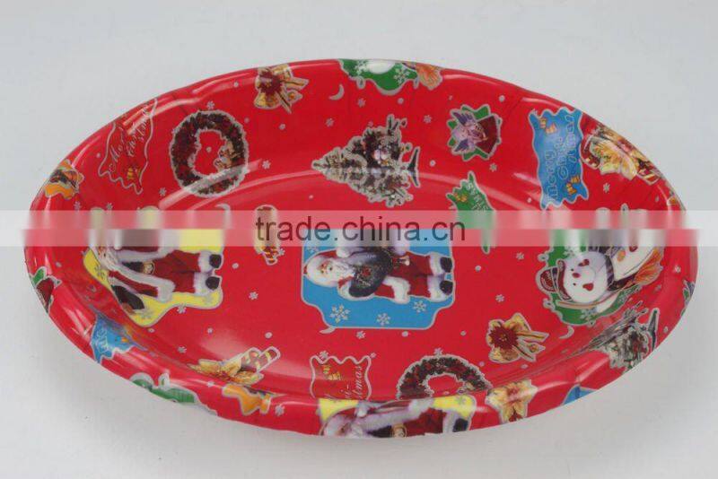 plastic christmas tray