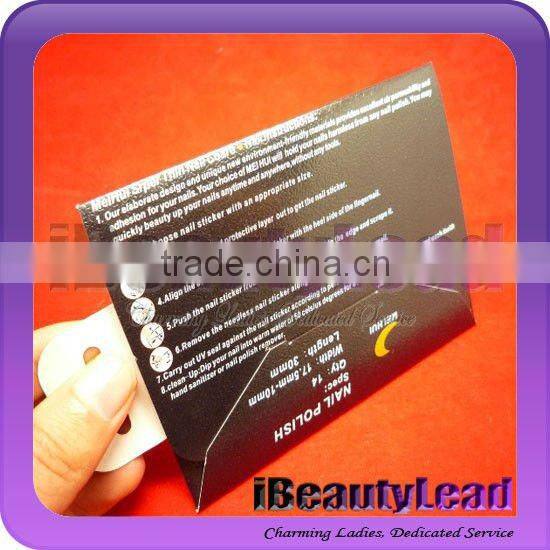 super thin nail sticker with different designs