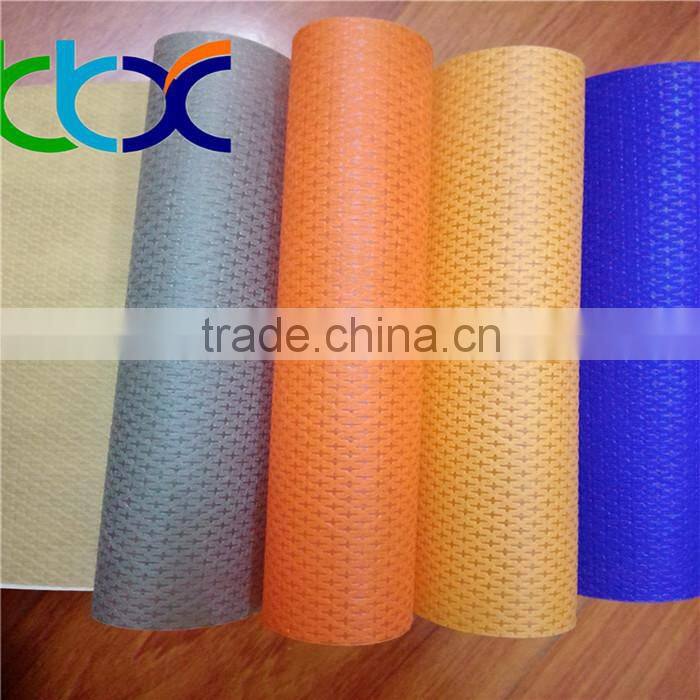 EVA Foam sheet with Cambrelle lining Nonwoven Cross Design Fabric