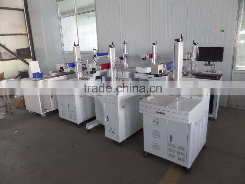 10w 20w laser machine engrave on metal and nonmetal