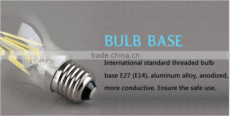 3.5W LED filament bulb MADE IN CHINA high quality filament bulb