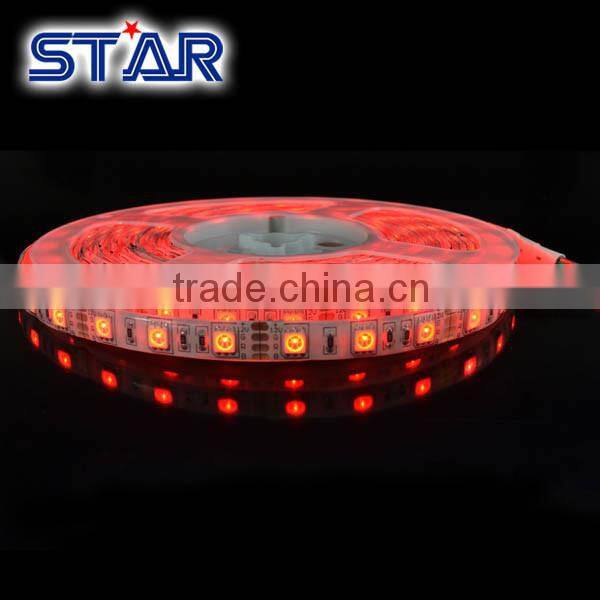 5meters 5050 RGB 60led 12v 14.4watt IP65 waterproof led stripe