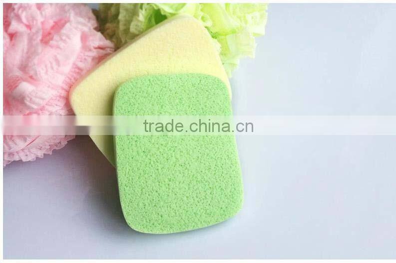 Colored face cleaning sponge